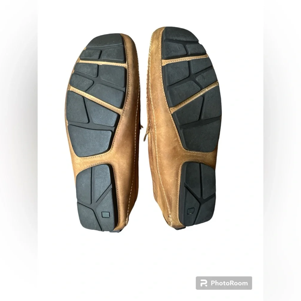 Clark’s men moccasin leather upper shoes